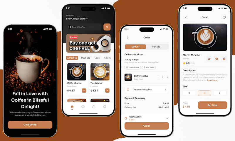 Cover image for Brewly Mobile App Development