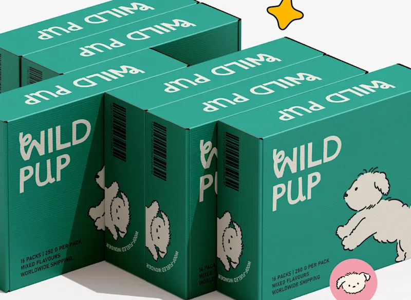 Cover image for Wild Pup | Brand identity & Packaging