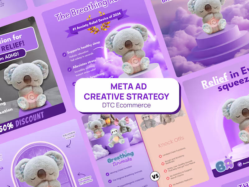 Cover image for Meta Ad Creative Strategy — DTC Ecommerce