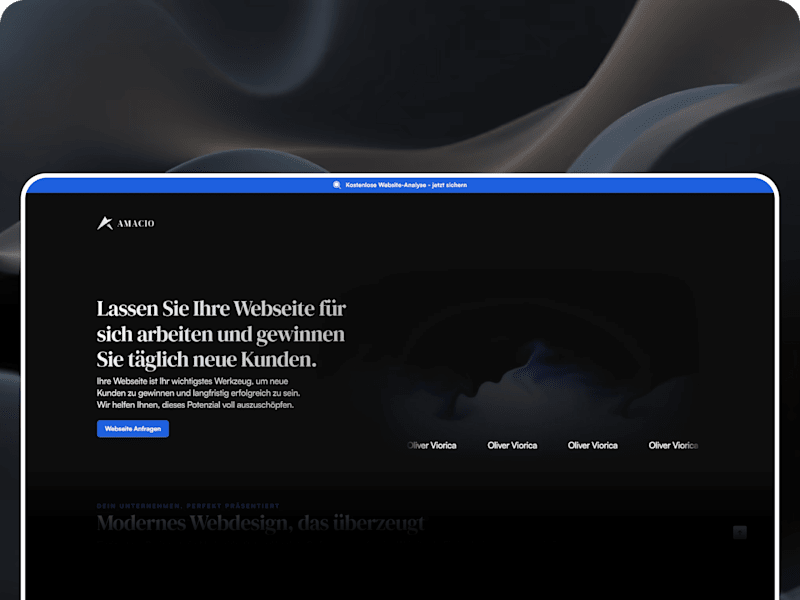 Cover image for Amacio – Premium Web Design & Development