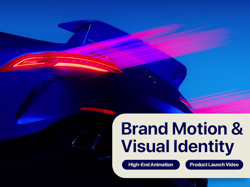 Cover image for Brand Motion & Visual Identity