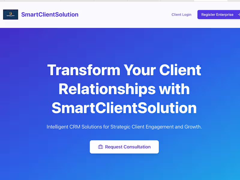 Cover image for SmartClient CRM
