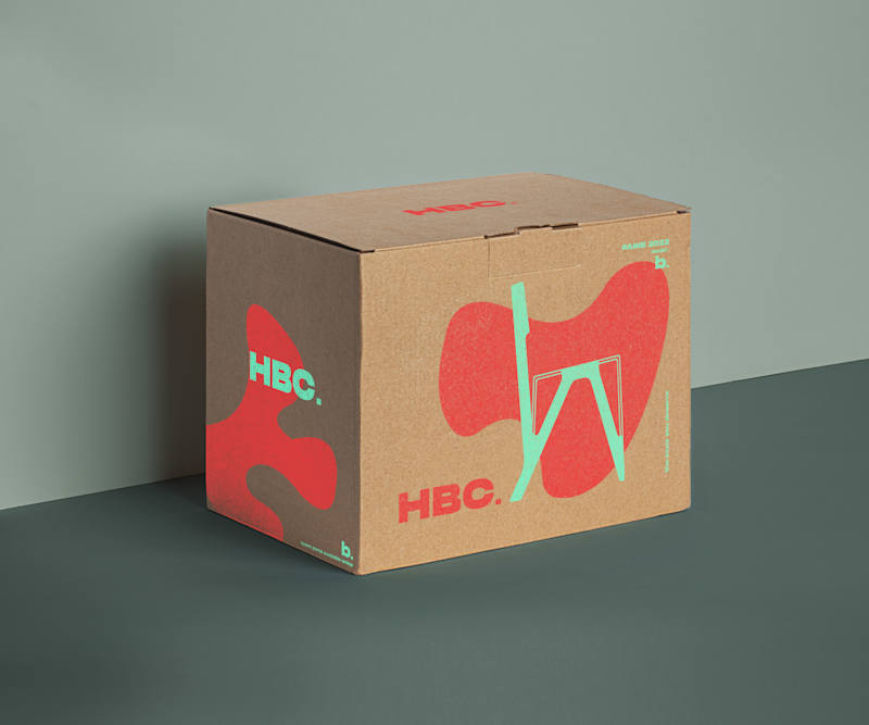 Cover image for Furniture packaging design and visuals for HBC