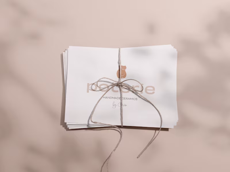 Cover image for Poterie Brand Identity Design