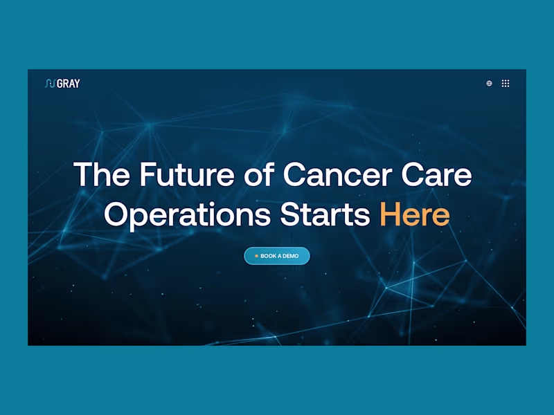 Cover image for GrayOS: The Future of Cancer Care Operations Starts Here