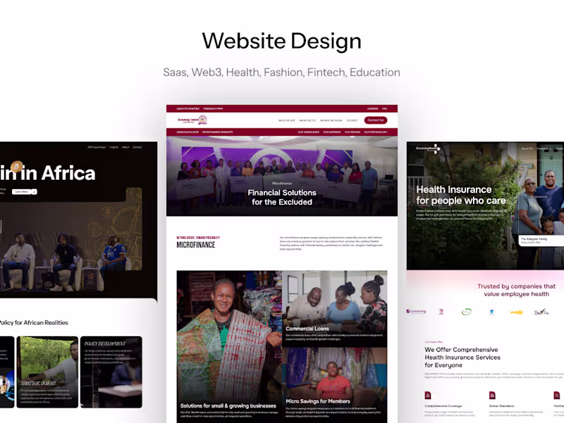 Cover image for Website Design