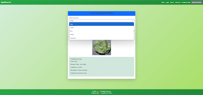 Cover image for Agriculture(Agri Nova) monitoring system using AIML