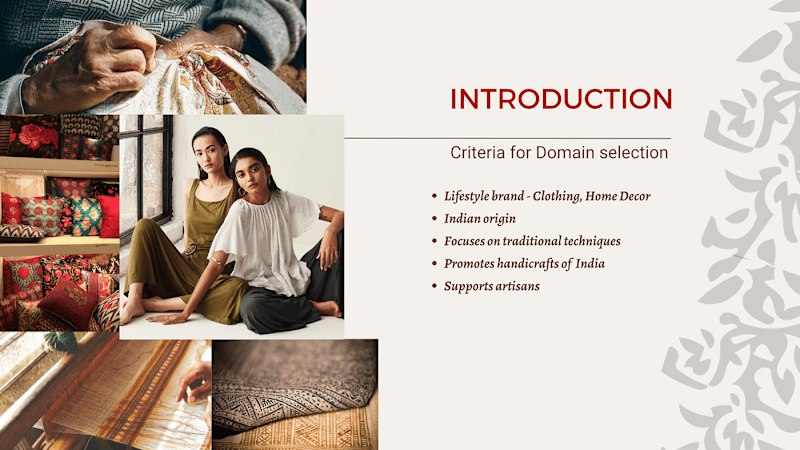Cover image for Brand identity project of Anokhi on Behance