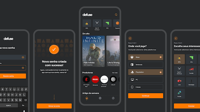 Cover image for Defuse Gaming Social App