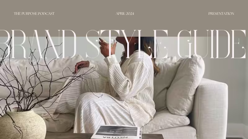 Cover image for Faith-Led Podcast Brand Identity Design