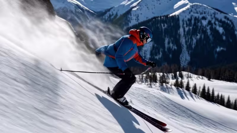 Cover image for I created this cinematic ski