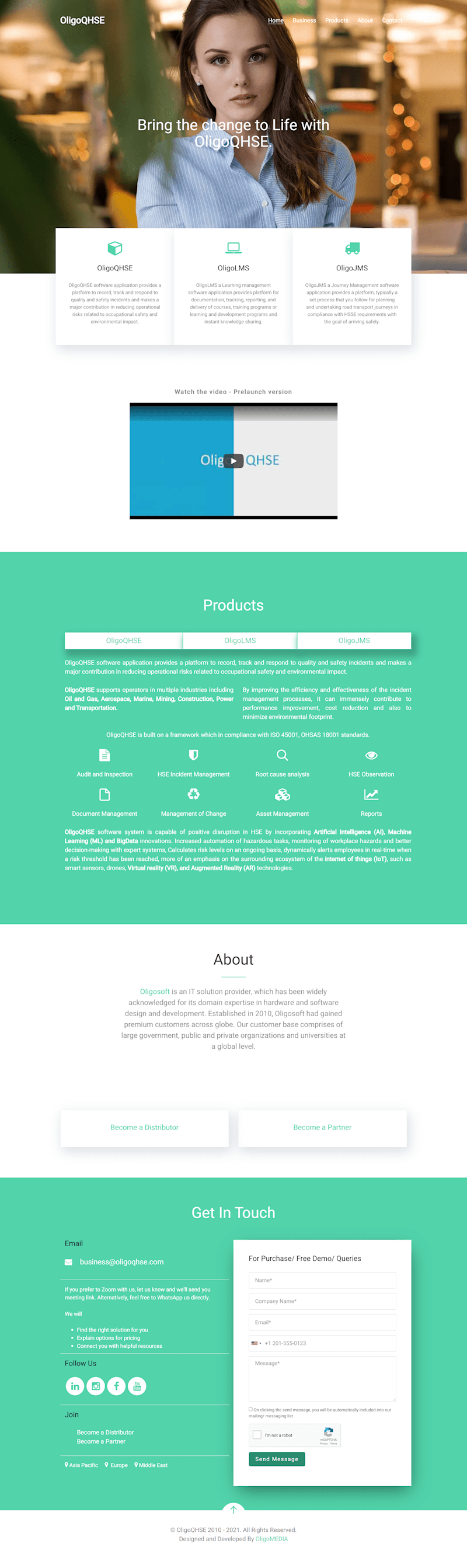 Cover image for oligoqhse website