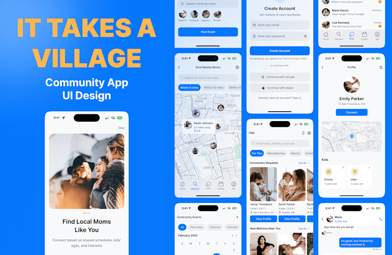 Cover image for UI Design for ITAV Mobile app