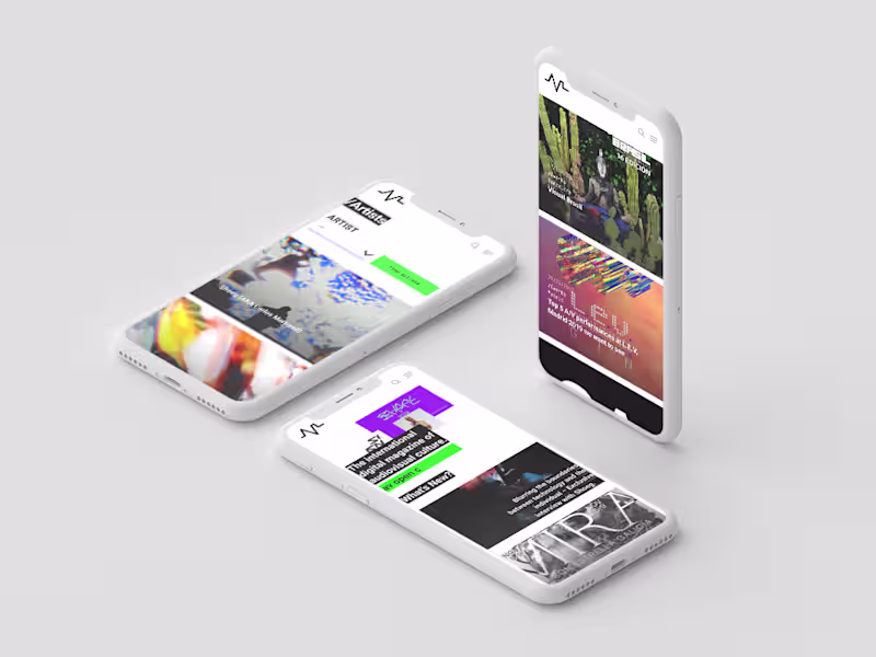Cover image for Audiovisual City Rebrand & Web Redesign