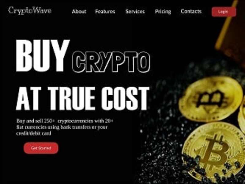 Cover image for UI Design of Crypto Trading Platform(WebApp Name: CryptoWave)