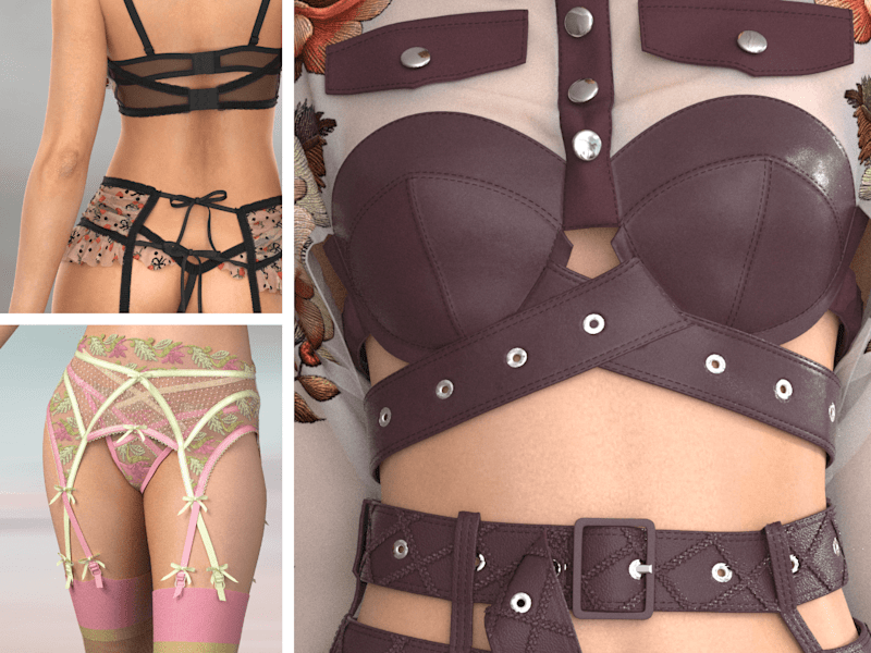 Cover image for Dynamic 3D Fashion: Crafted Garments, Stunning Animations