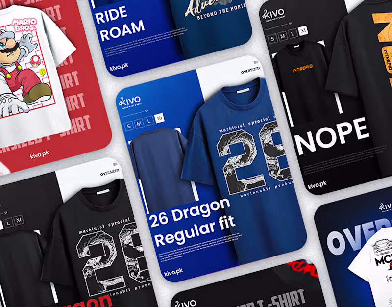 Cover image for Kivo | Clothing Branding & Social Ads