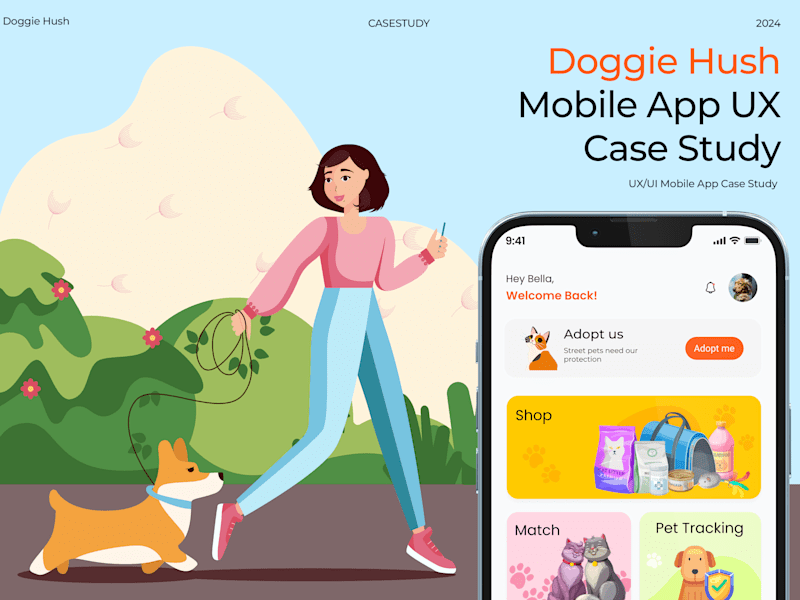 Cover image for Doggie Hush - Pet Care