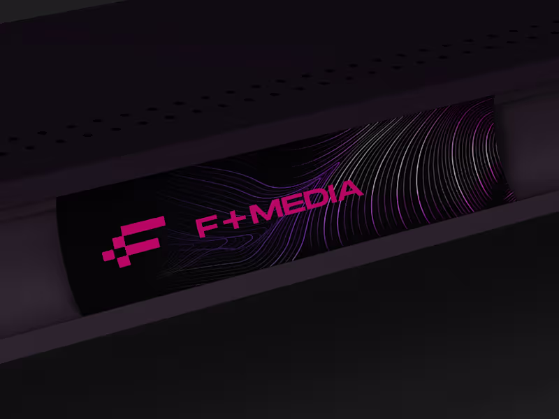 Cover image for F+ Media (Brand Identity)