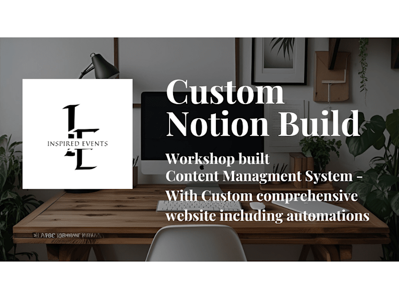 Cover image for Custom notion build with automations for booking 