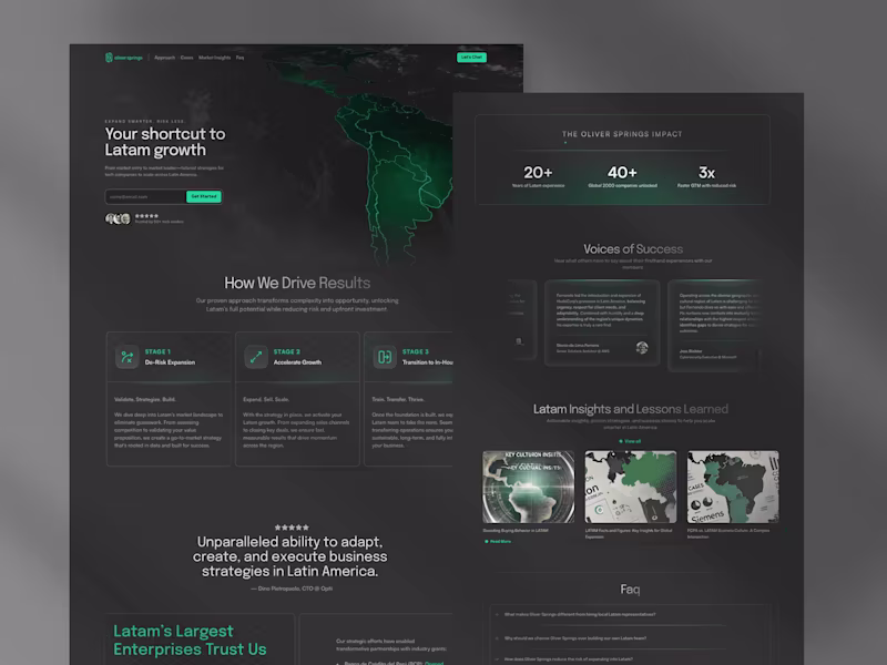 Cover image for Framer Landing Page — Design & Development