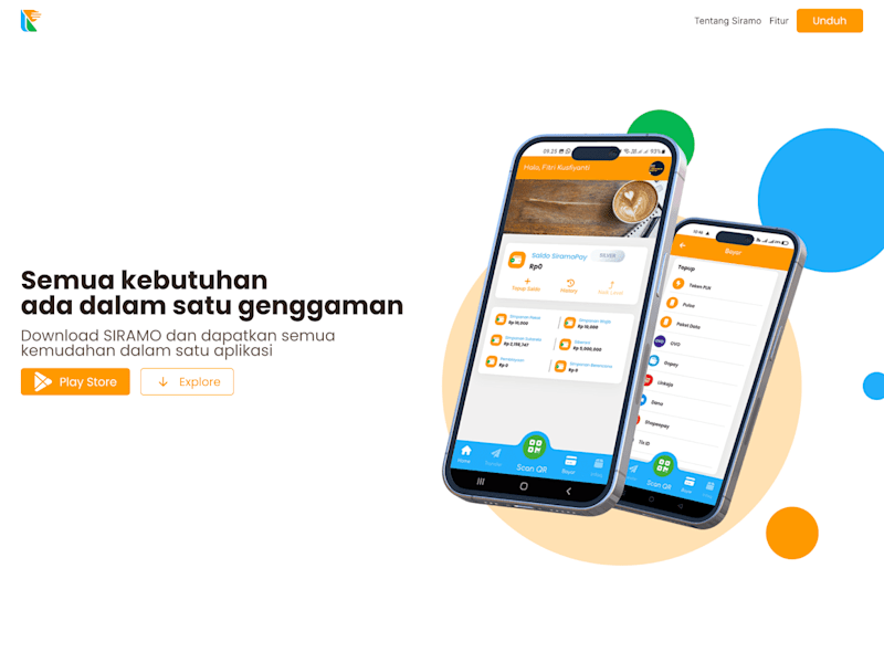 Cover image for Siramo Landing Page