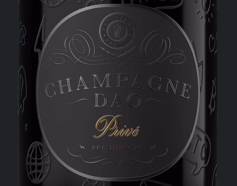 Cover image for Privé Champagne Logo & Label Design