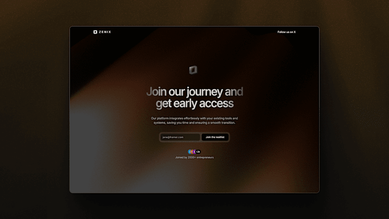 Cover image for Framer Waitlist templates