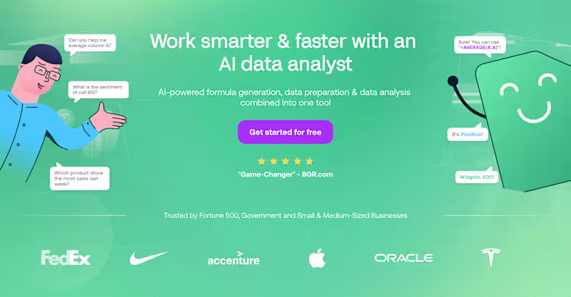 Cover image for AI Data Analysis & Automation Tools - Formula Bot