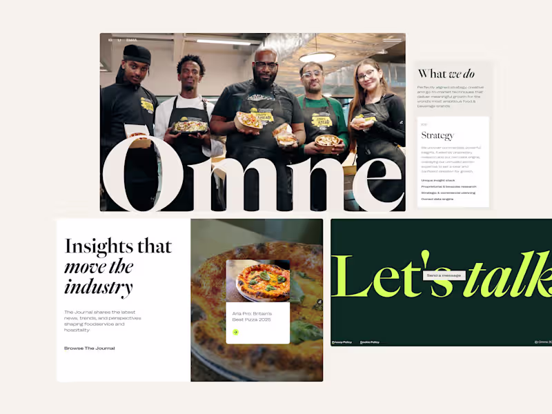 Cover image for Omne Agency Website