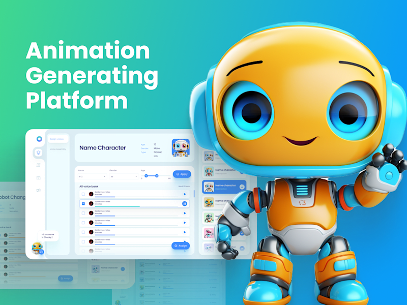 Cover image for Animation Generating Platform for children 