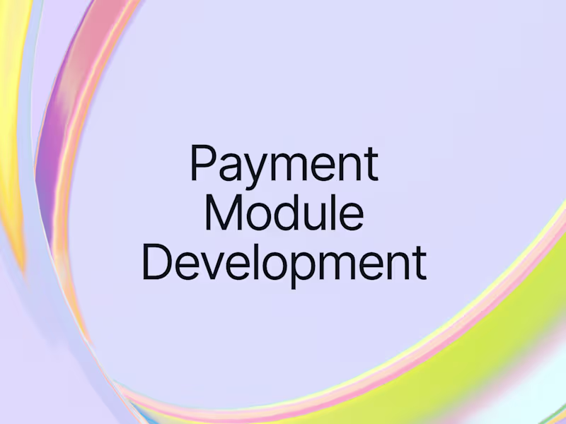 Cover image for Payment Module Development for Gojek