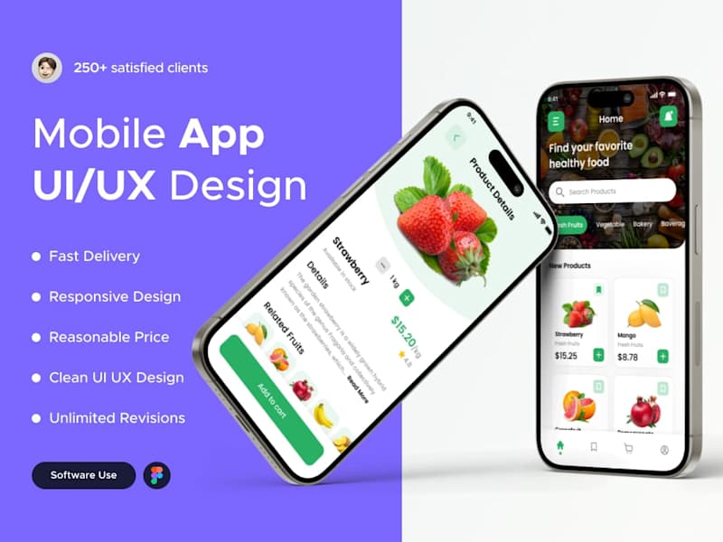 Cover image for Mobile App UI Design