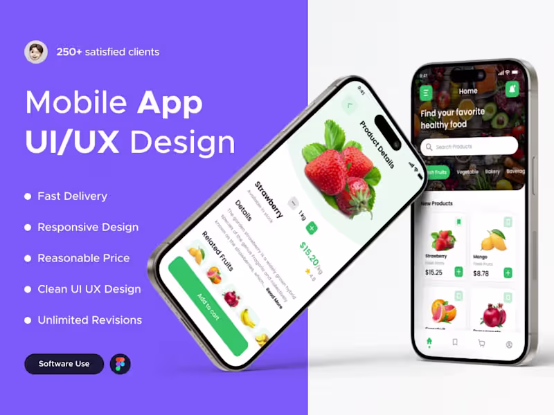 Cover image for Mobile App UI Design