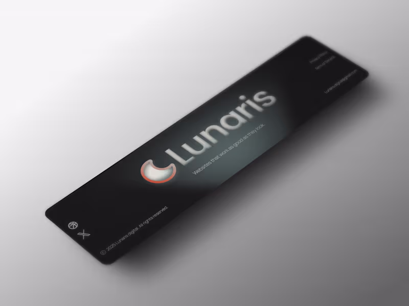 Cover image for Clean web agency footer design