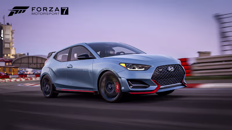Cover image for Hyundai Veloster Launch in Forza Motorsport 7