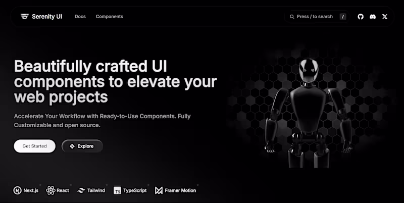 Cover image for Beautifully crafted UI components to elevate your web projects