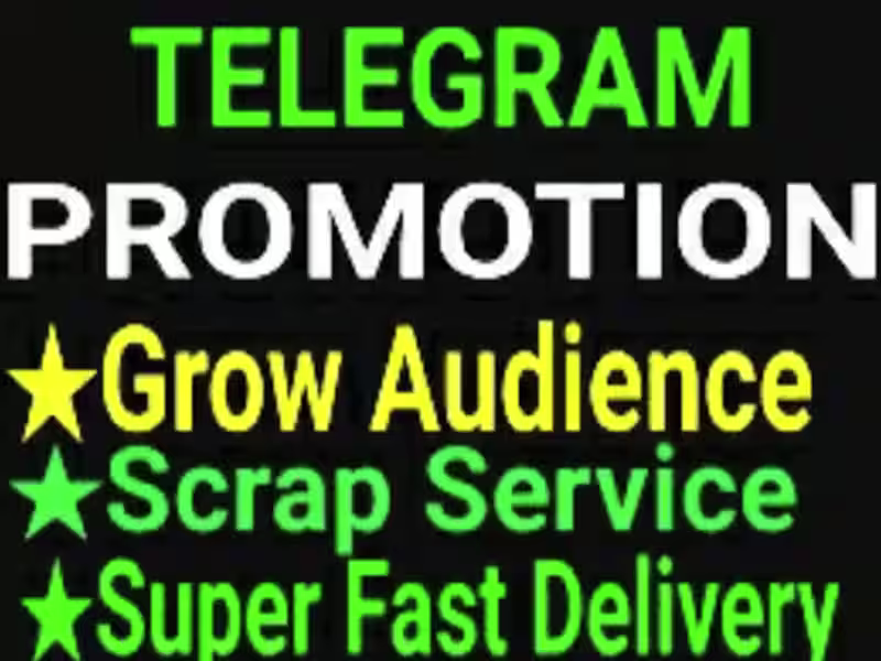 Cover image for I will promote your Tg channel to get active organic subscribers