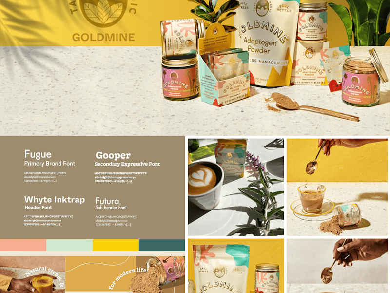 Cover image for Goldmine Brand Identity | A+ Content | EBC
