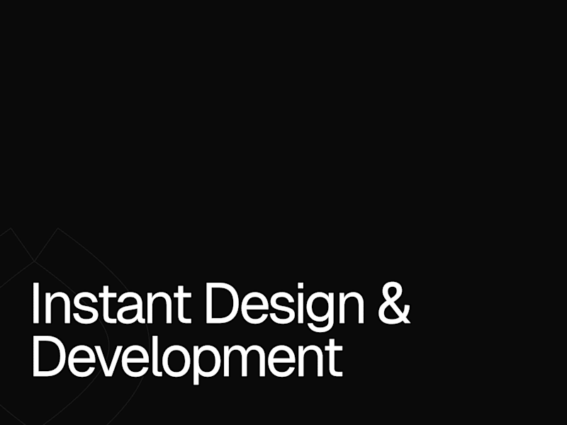 Cover image for Instant Design & Development