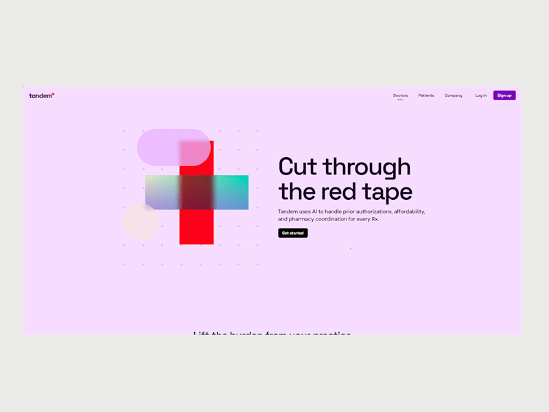 Cover image for Tandem Marketing Site Development