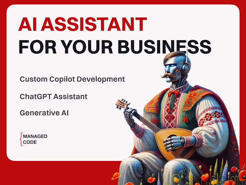 Cover image for AI Assitant | ChatGPT Assistant | Custom Copilot Development