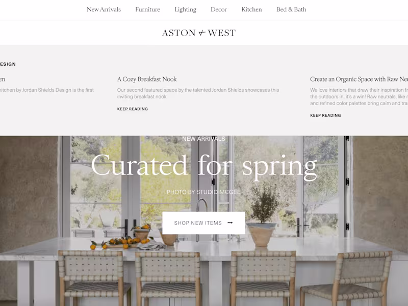 Cover image for Aston & West