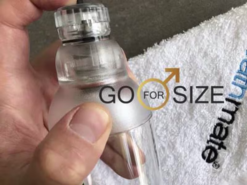 Cover image for How to Use a Penis Pump Safely and Effectively(Water and Air). 