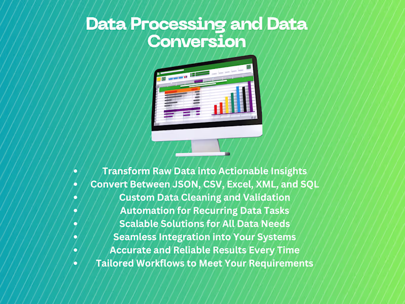 Cover image for Efficient Data Processing and Conversion Services