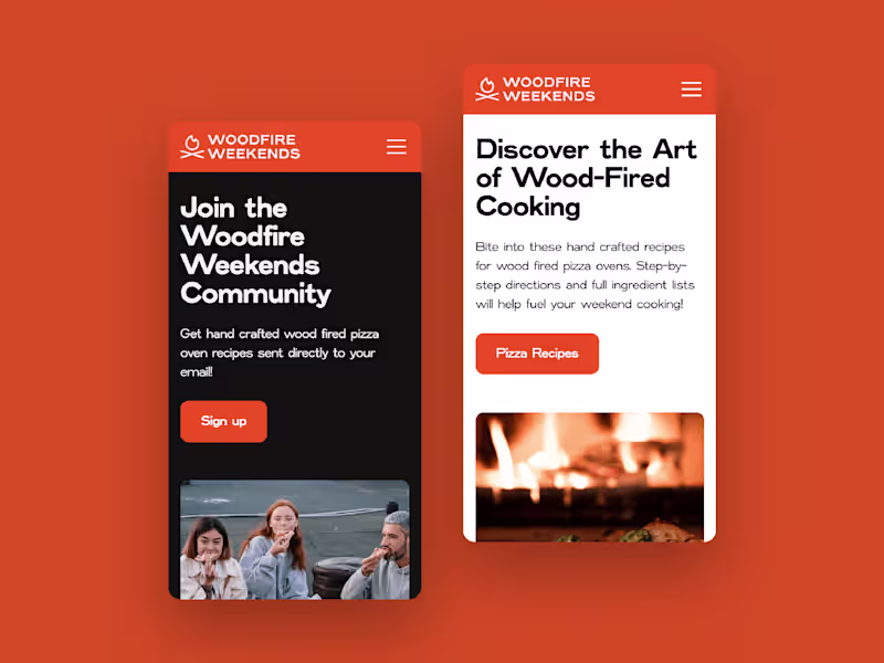Cover image for Woodfire Weekends