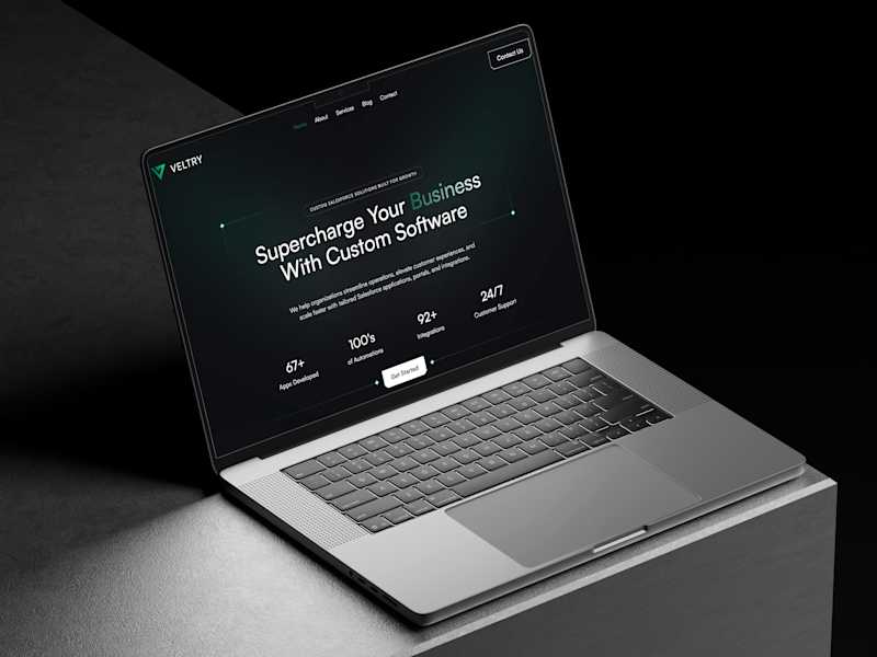 Cover image for Veltry (Web Design + Development)