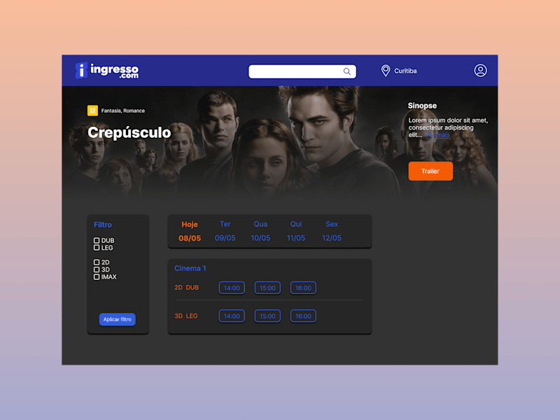 Cover image for Ingresso.com Redesign