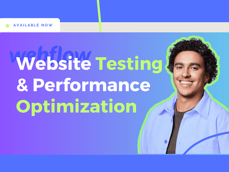 Cover image for Website Testing & Performance Optimization