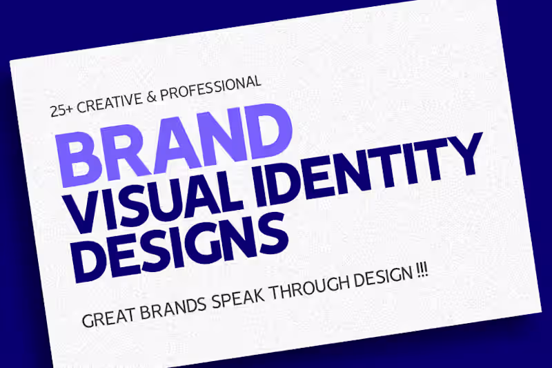 Cover image for Brand Visual Identity Design